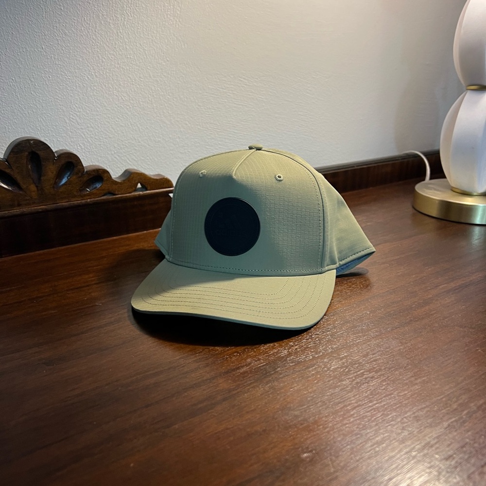 adidas Tan Baseball Cap with Black Logo